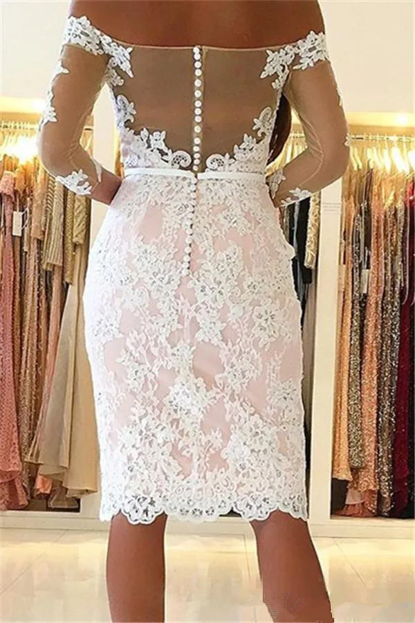 lace-sheath-short-cocktail-dresses-2017-new
