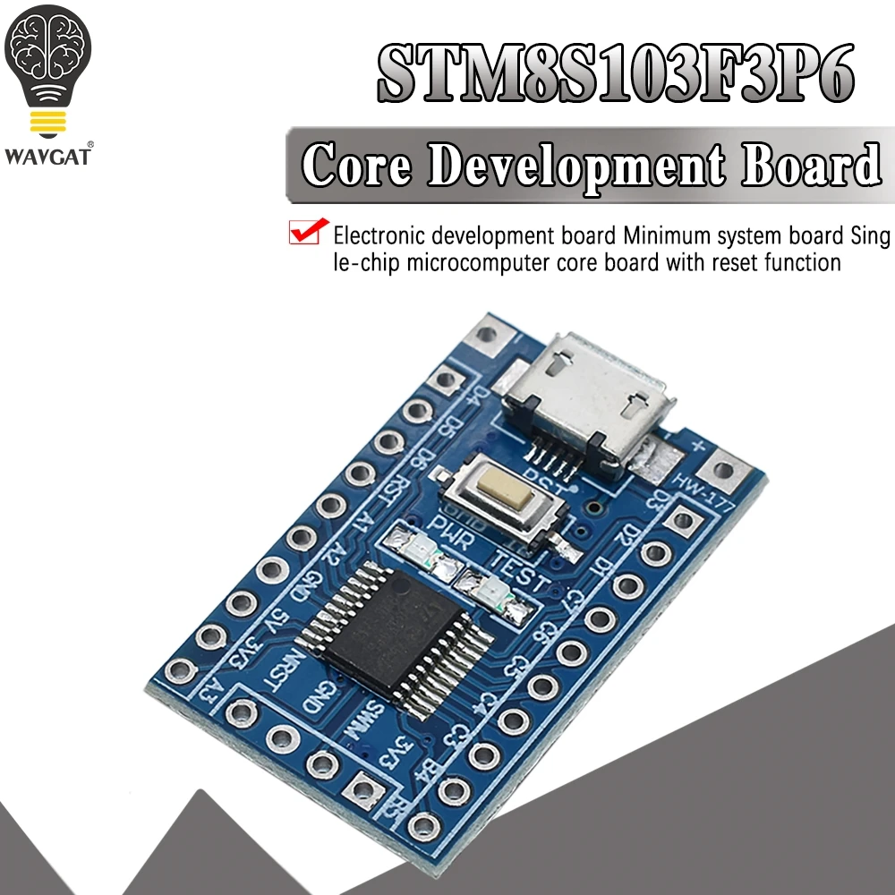STM8S003F3P6 System Board STM8S STM8 Development Board Minimum core Board