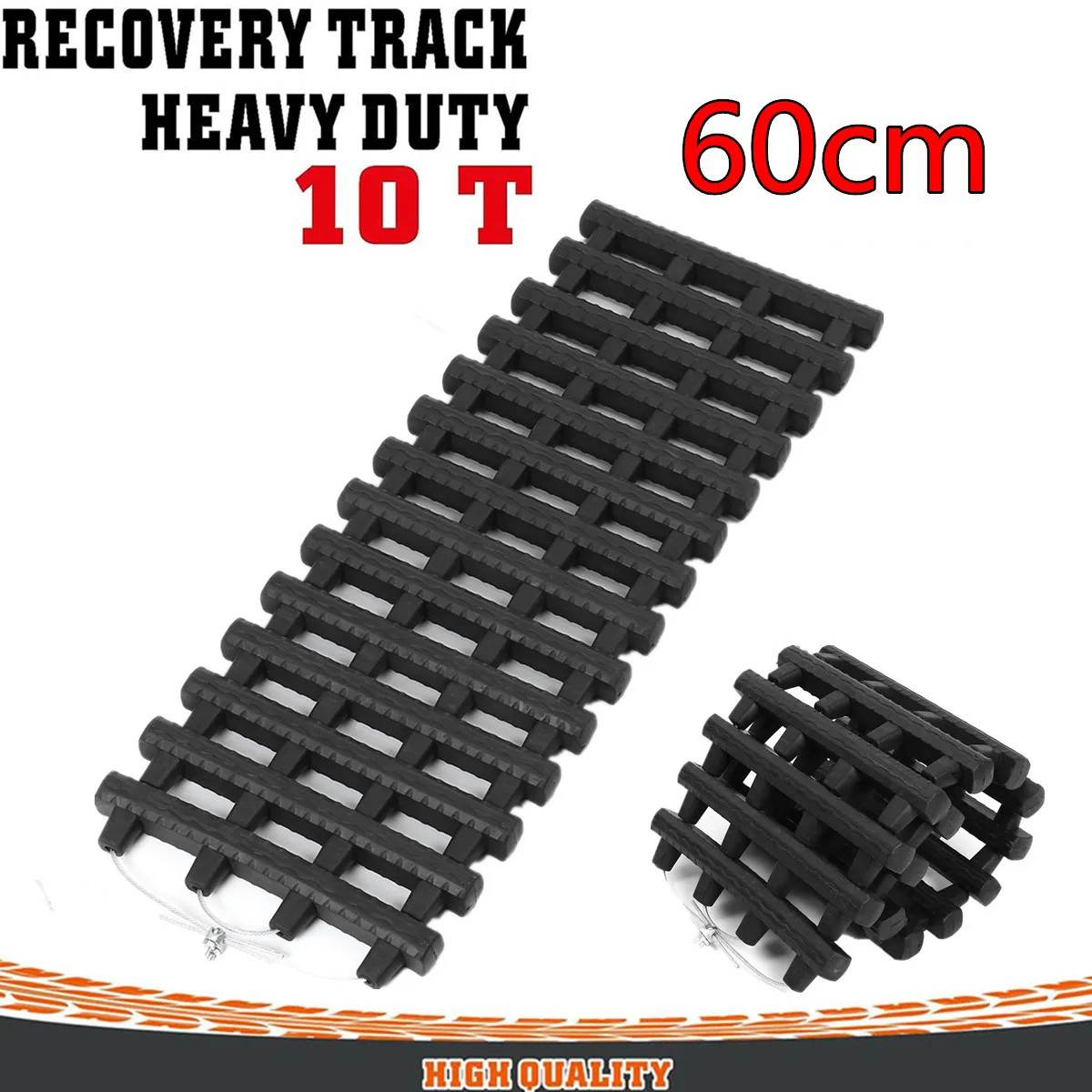 Traction Aid Tracks Car Anti-skid Off Portable Crawler-type Car Vehicle Tyre Grip Recovery Tracks Traction Mat Pad Sand Ladder