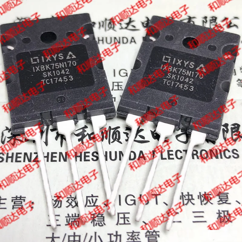 5 шт./лот IXBK75N170 TO-3PL 1700V 65A
