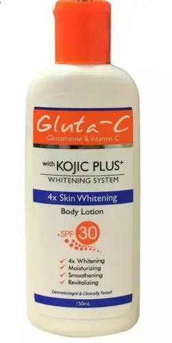 Gluta-C с Kojic отбеливающий осветляющий лосьон SPF30 150 мл | Красота и здоровье