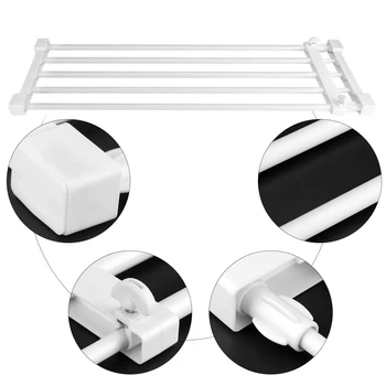 

Adjustable Telescopic Storage Rack Cupboard Wardrobe Closet Divider Partition Shelf Wardrobe Dividers Fixing Holder Dropshipping