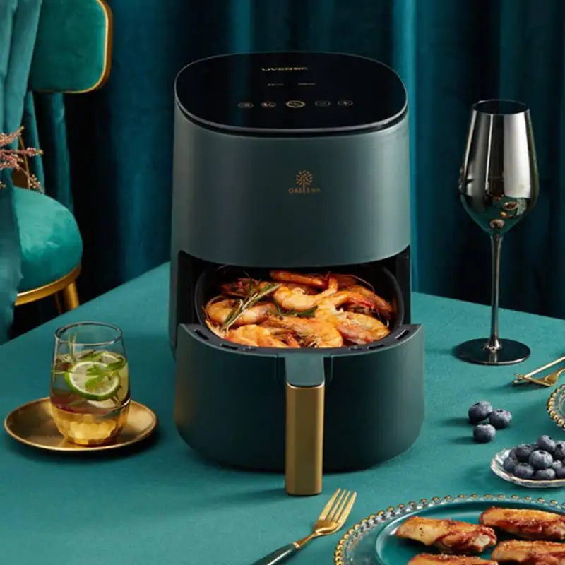  LIVEN G-5 Smart Oil-free Air Fryer 1400W Power Pattern Food 2.5L Capacity Fat-free Timer Temperatur - 4000547759281