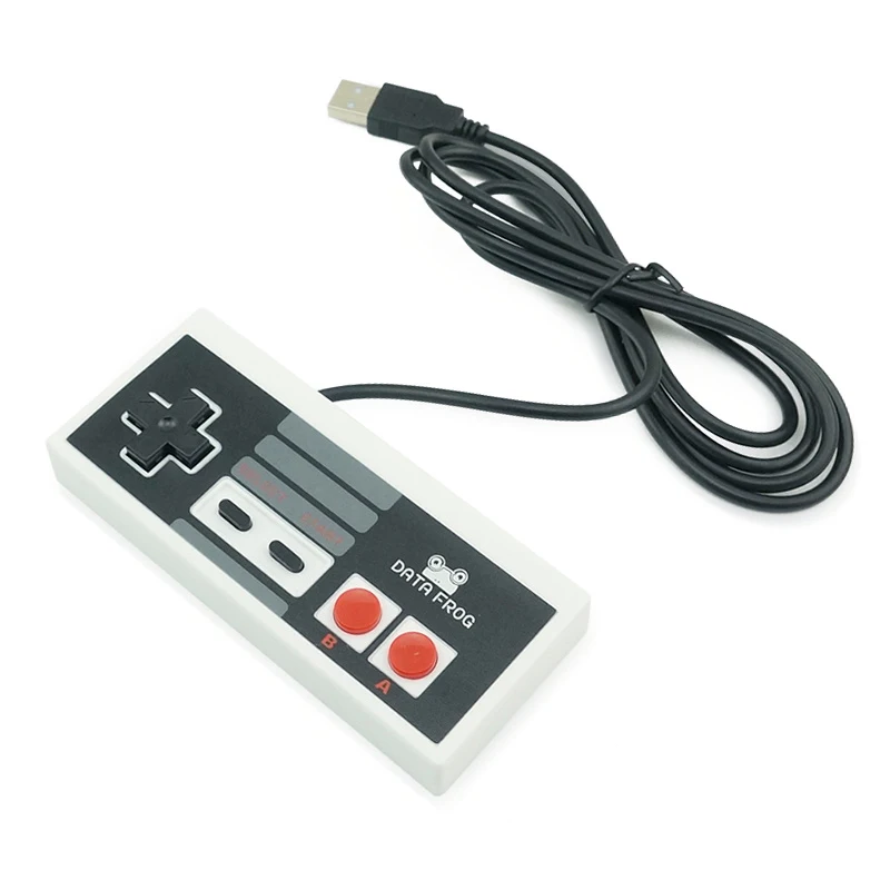 Классический игровой контроллер DATA FROG с USB джойстик для NES Windows ПК MAC компьютерный