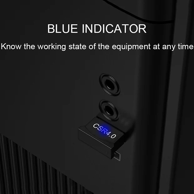 Мини USB Bluetooth CSR 4,0 ключ аудио приемник беспроводной адаптер для ПК ТВ компьютер ноутбук поддерживает Windows 10/8/7/XP