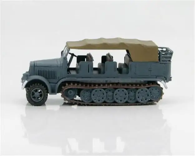 Hobby Master немецкий Sd Kfz 7 8 тонн Полугусеничный Воздушный Танк Luftwaffe дивизион летний Восточный передний 1/72 литая модель грузовика