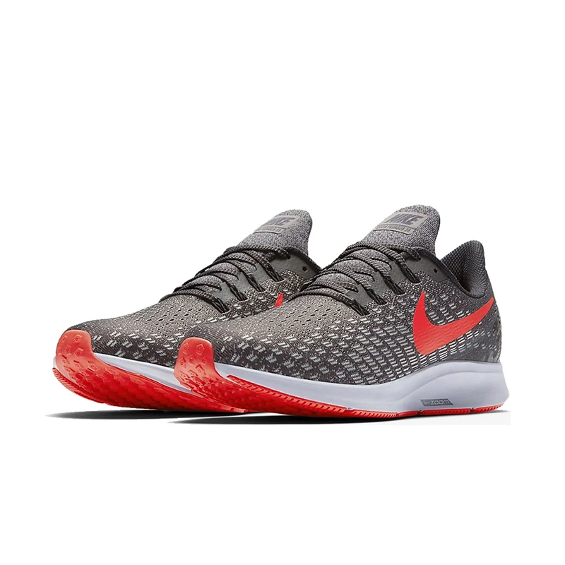 Беговые кроссовки NIKE AIR ZOOM PEGASUS 35 Для мужчин кроссовки с дышащей сеткой стабильность Поддержка спортивная обувь дизайнерские спортивные