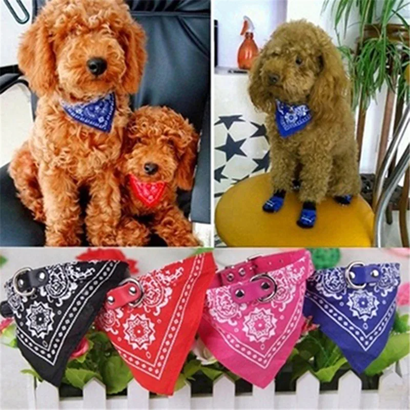 

Adjustable Pet Bandana Neck Small Pet Dog Cat Neck Scarf Collar Neckerchief Pet Ties Dog Accessories