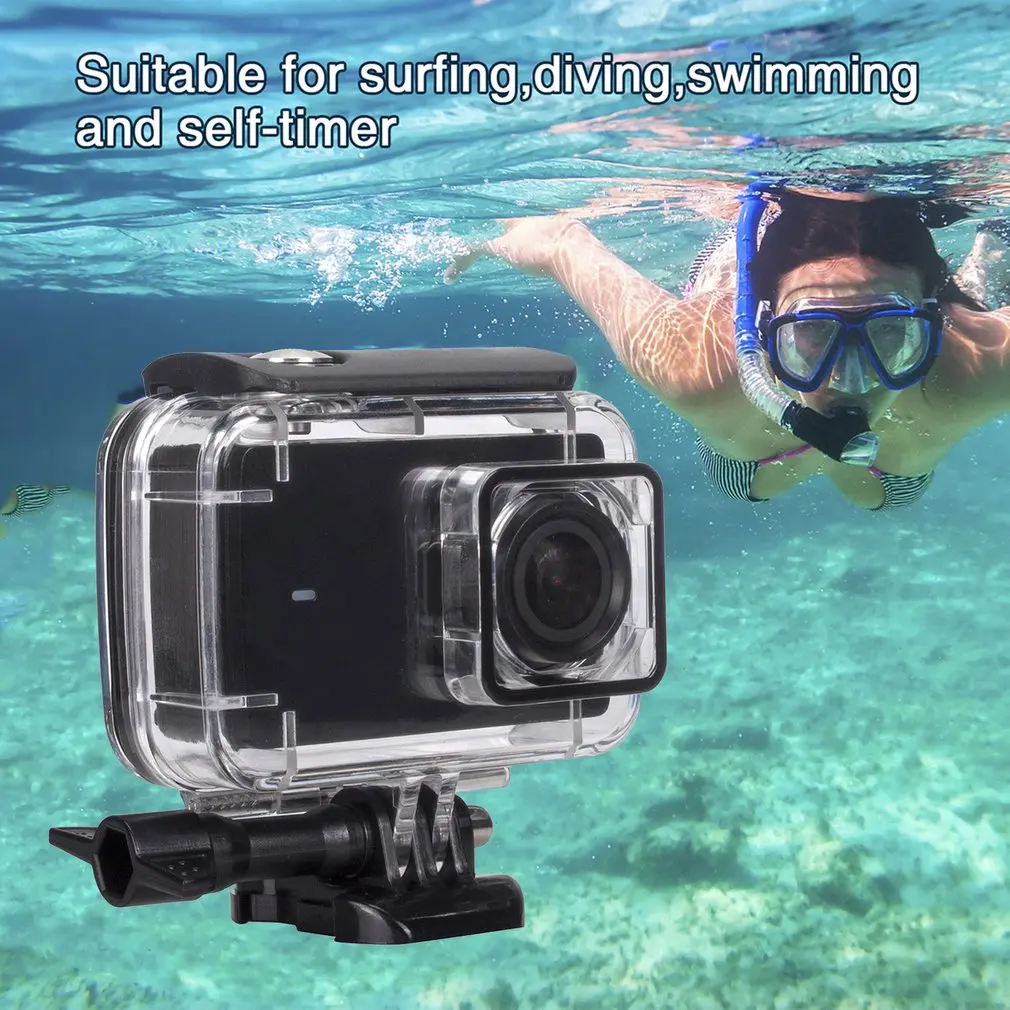 Подводный 45 м водонепроницаемый защитный чехол для Xiaomi Yi 2 4k Action camera