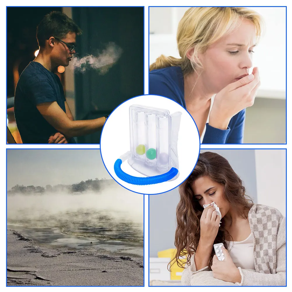 Прибор для измерения дыхания с тремя шариками устройство реабилитации