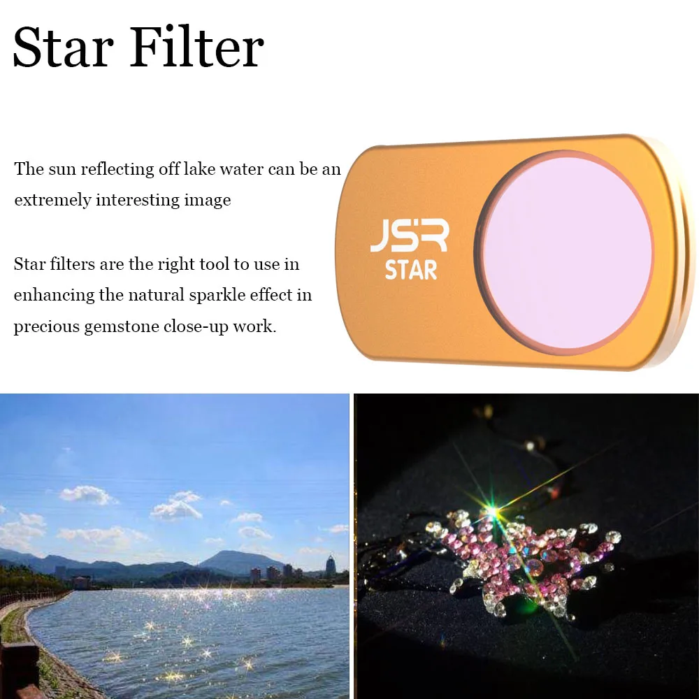 Star Filter 1pcs Ddo фильтр для DJI Mavic Mini фильтры NDPL8+ ND16PL+ 32+ ND64PL набор круговой нейтральной плотности Mavic Mini камера DJI аксессуары - Цвет: Star Filter 1pcs