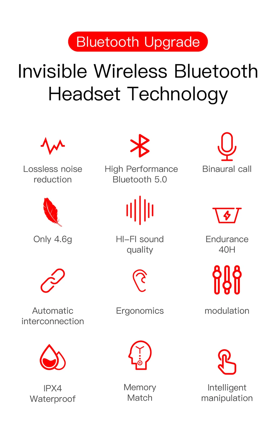 Беспроводные наушники A6S Bluetooth 5 0 TWS телефон для Meizu Xiaomi IPhone светодиодный дисплей