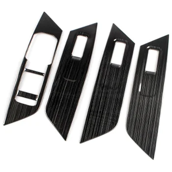 

Car Glass Lift Switch Panel Sequins Inner Armrest Decorative Frame for Skoda Kodiaq 2016 2017 2018 Car Accessories