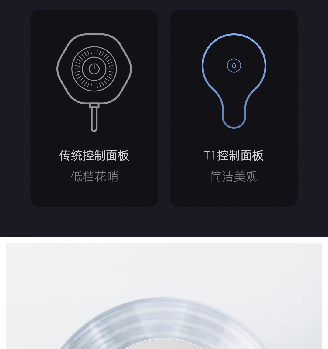 Новейший Xiaomi Mijia Youpin трехзонный T1 бутилированный водяной насос цельная водяная головка для всех типов бутилированной воды белого цвета