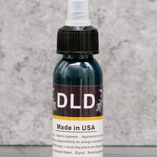 США натуральный чистый растительный пигмент для татуажа Перманентный макияж 1 унция бутылка 30 мл чернила для татуировок пигмент для тела Профессиональный инструмент для красоты