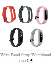 Силиконовые спортивные наручные часы с ремешком для huawei Honor Band 4 стандартная версия Смарт-часы
