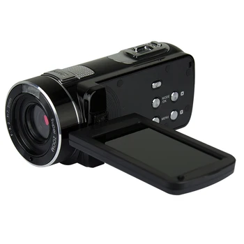 

16X Zoom With Plug LCD Screen HD 1080P Camera Digital Recorder Video Camcorder 24 Million Pixels Night Vision Portable Infrared