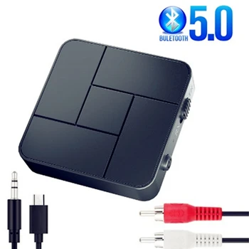 

Bluetooth 5.0 Receiver Transmitter 3.5mm AUX Jack RCA USB Dongle Stereo Wireless Y4UA