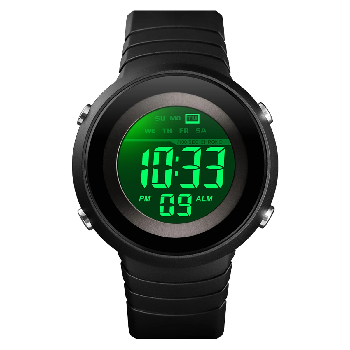 Новые детские водонепроницаемые часы, 50 м, детские спортивные часы с подсветкой EL, часы для мальчиков и девочек, мужские и женские электронные наручные часы