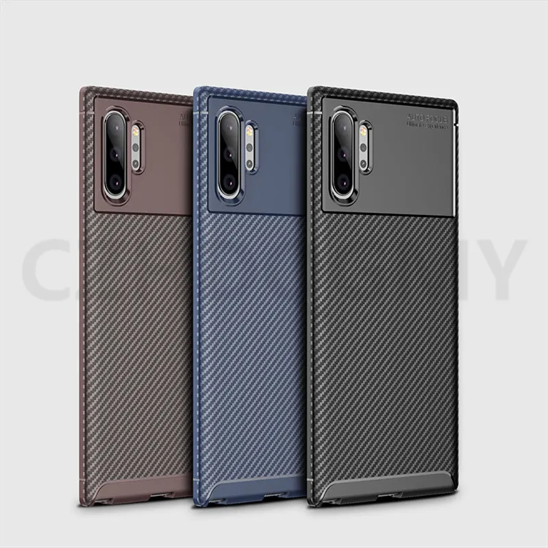Многоцветный 10 шт./лот, тонкий чехол из углеродного волокна для huawei Honor Play 3 20 Pro 20S Nova 5T P Smart Z Enjoy 10 Plus Y9 Prime, мягкий чехол - Цвет: Многоцветный