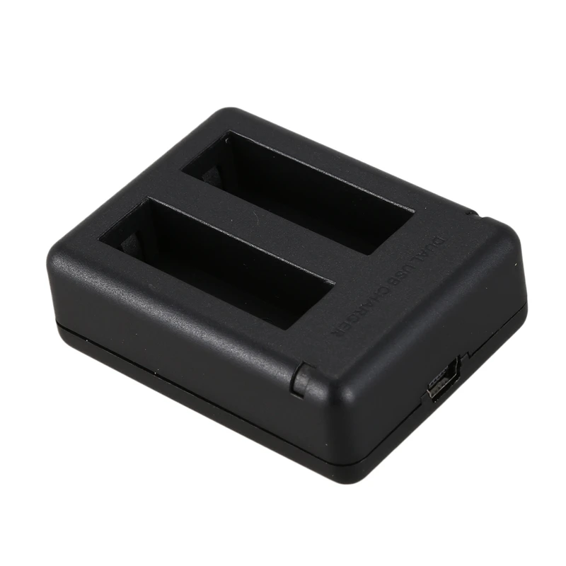 3 батареи AHDBT 401+ Адаптер зарядного устройства для GoPro Hero 4 BC423, черный