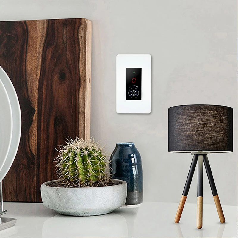 Smart Wall SwitchSmart Диммер Беспроводной Выключатель света приложение Tuya Wi-Fi голосовой пульт дистанционного управления Сенсорный выключатель с Alexa Google Home IFTTT