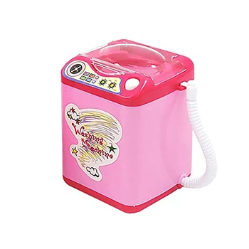 

Mini Toy Automatic Fast Cleaning Washing Makeup Brush Cleaner Device Machine Cosmetic Pink/Red