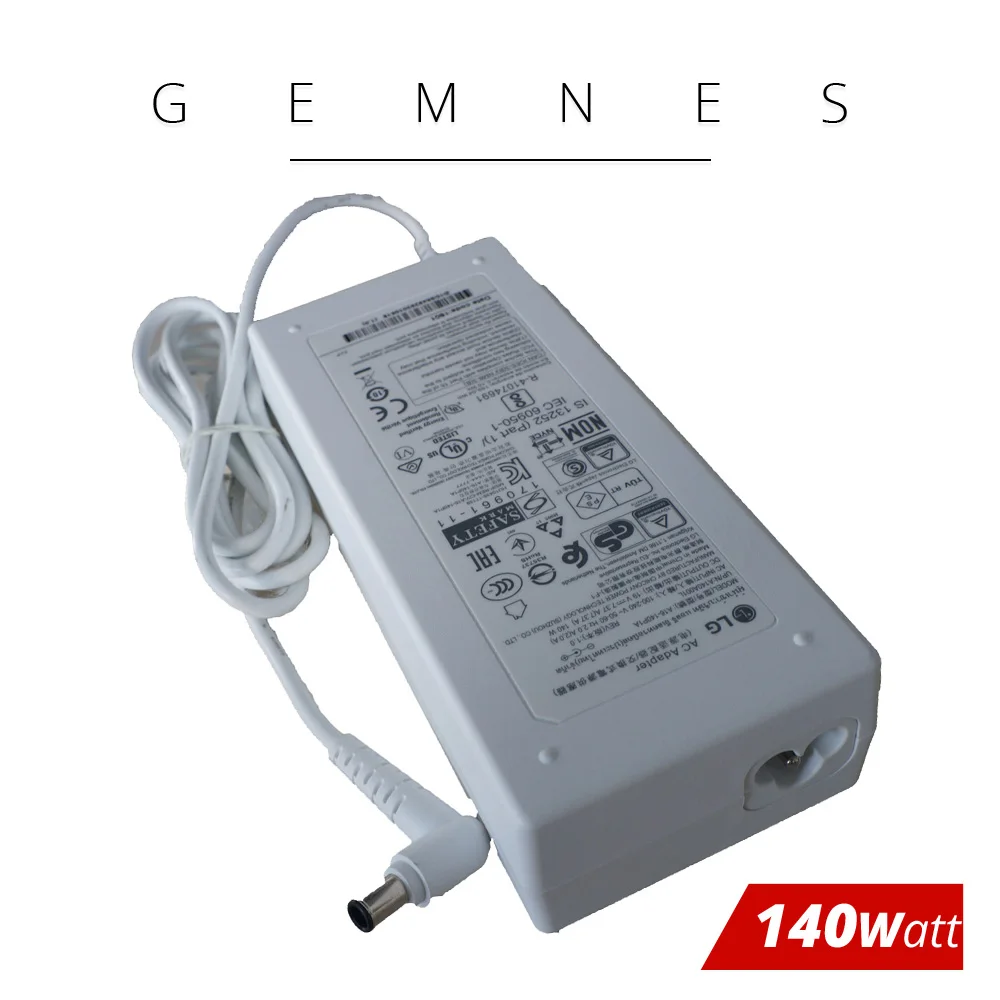 Chicony 140W AC Мощность адаптер для LG 34UC97 27UD88 34UM95 LCAP31 EAY64929302 A16-140P1A A140A002L 19V 7.37A