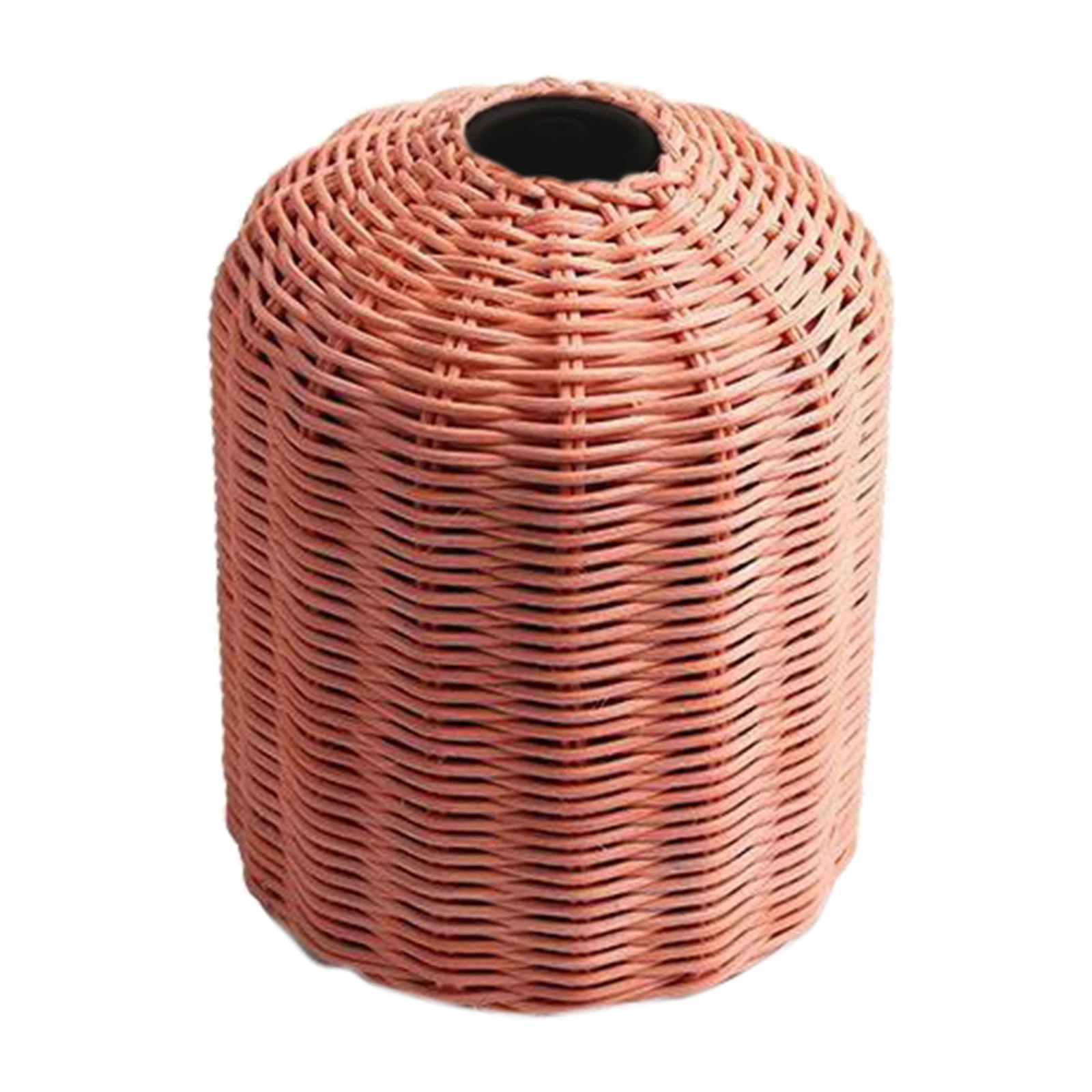 Rattan Handmade Woven Protective Cooking Gas Cylinder Cover Outdoor Hiking Pouch