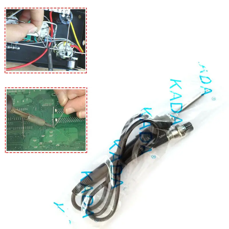 Новая замена паяльник ручка 5 отверстий для KADA паяльная станция 850852D+ 936858D