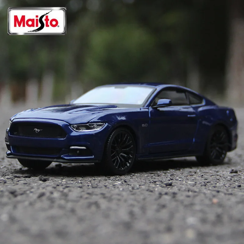 Модель автомобиля Maisto 1:24 Ford Mustang GT из металлического сплава модель украшение