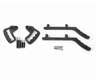 full set Внутренние молдинги для Jeep Wrangler JK 2007- алюминиевый сплав новейшая жесткая Верхняя ручка Передняя Задняя ручка для Jeep Wrangler - Color Name: full set