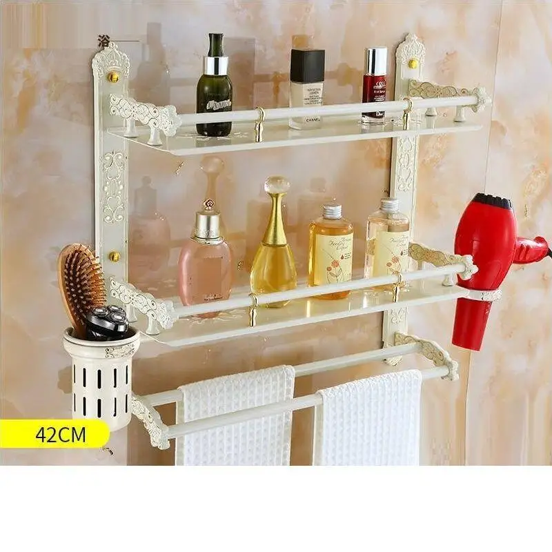 Number 18 Estante угловой Repisas Prateleira Parede Badkamer Аксессуары Banheiro Salle De Bain полки Аксессуары для ванной комнаты настенная полка - Цвет: Number 18