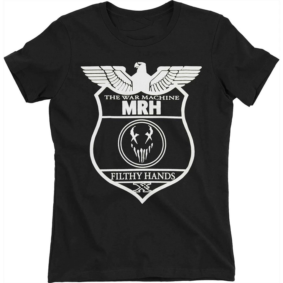 Mushroomhead War Machine Junior Топ Большой черный 48Th 30Th 40Th 50Th День рождения Футболка