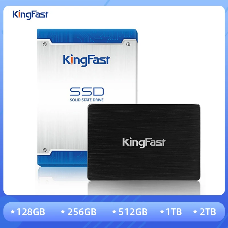 KingFast SSD жесткий диск 128 ГБ 256 1 ТБ 2 HD Ssd 500 Гб SATA 3 Внутренний твердотельный