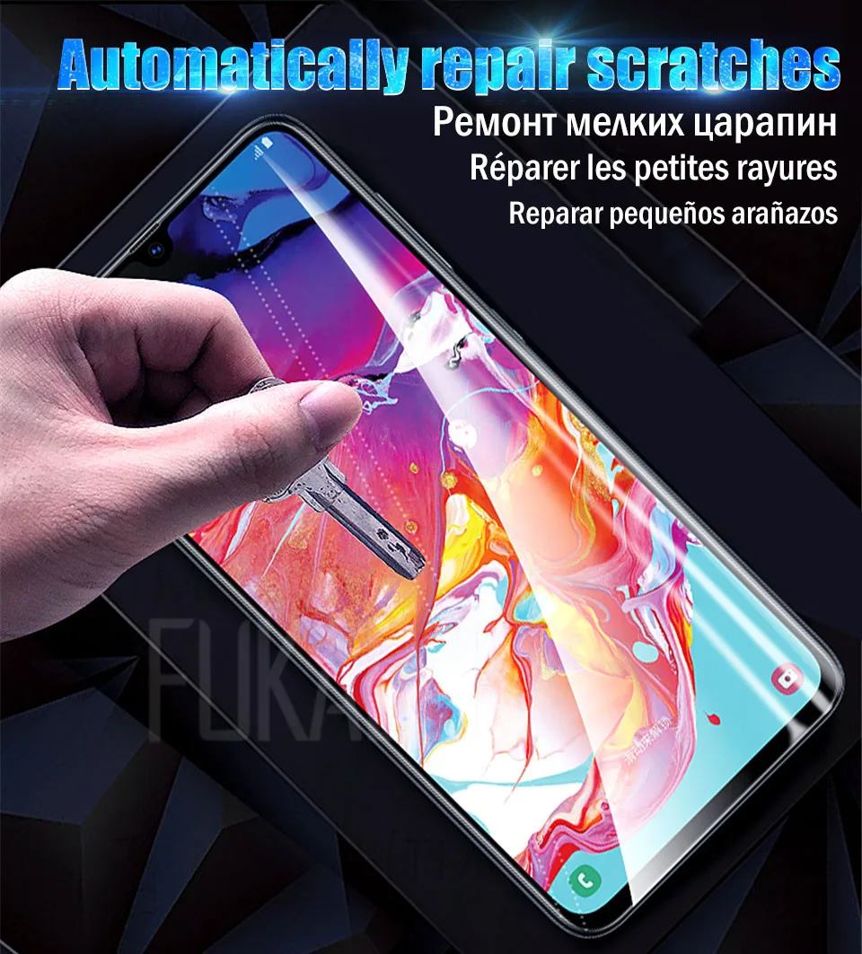 10D протектор экрана для samsung Galaxy S10 S9 S8 Plus S10e Note 9 8 гидрогель для samsung Note10 S10 5G S7 EDGE мягкая пленка
