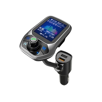 

2020 Car MP3 Music Player Bluetooth 5.0 receiver FM transmitter Dual USB QC3.0 car Charger U disk / TF Card lossless Music