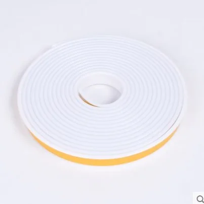 1M PVC Adhesive edge banding tape seal strip Cabinet table edge corner protector furniture veneer sheets decoration accessories white