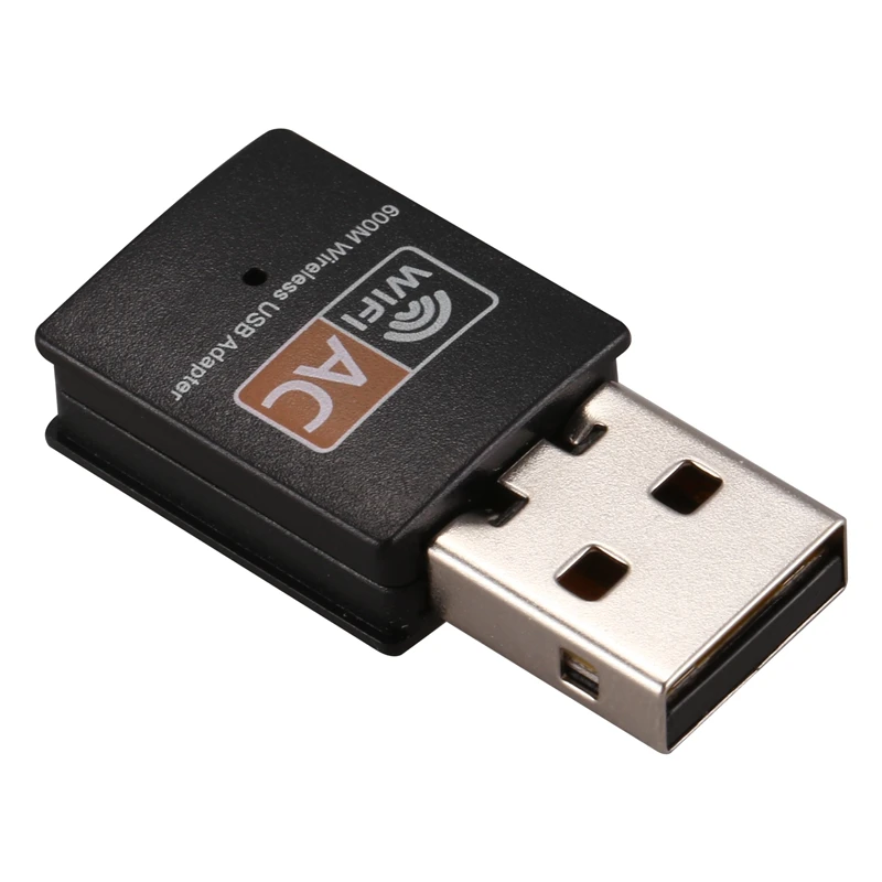 600 Мбит/с Usb Wifi адаптер беспроводной Ethernet Сетевая карта Ac двухдиапазонный 2,4G/5.G Usb Wifi ключ Wifi приемник 802.11Ac