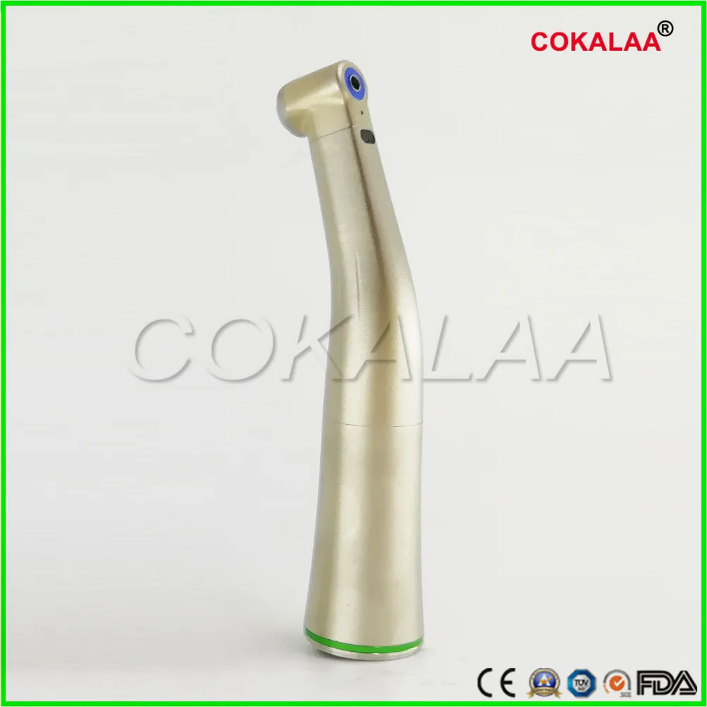 COKALAA наивысшего качества стоматологический микромотор внутренним воденым путь с косым углом с E-Тип глянцевый наконечник 1:5 1:1 20:1