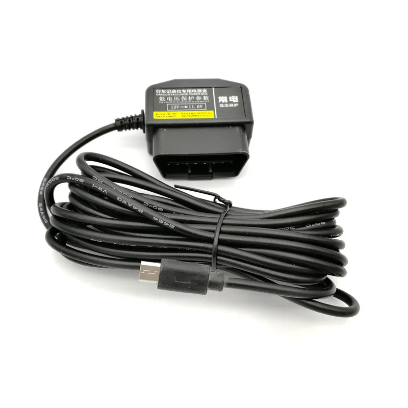 OBDII Charging Cable Micro USB or Mini Power Adapter 16Pin OBD2 Connector Direct Charge | Автомобили и мотоциклы
