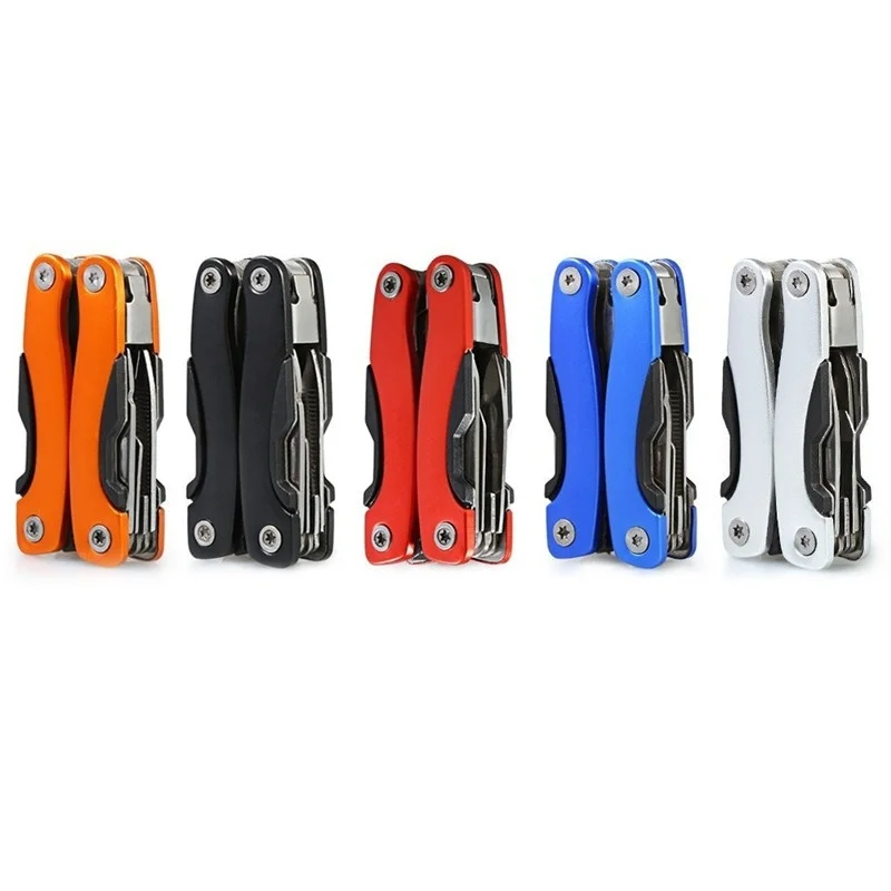 multicolor Многофункциональный нож из нержавеющей стали складные плоскогубцы мини инструмент плоскогубцы - Цвет: multicolor