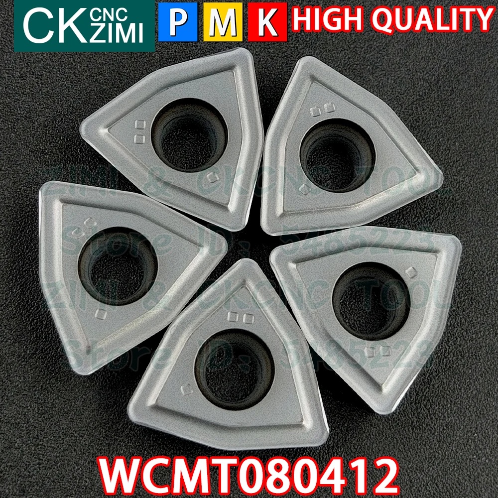 

WCMT080412 ZM1125 WCMT 080412 Carbide Inserts U drills Inserts CNC Indexable Turning tools For WC Water jet quick drill U drills