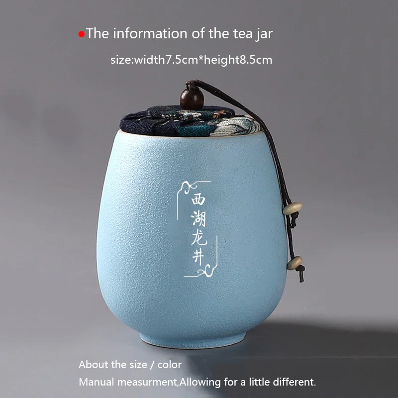 Банка для чая керамический герметичный коробка для хранения чая Tieguanyin Pu'er держатель емкость для чая Caddies чайная посуда контейнер Caddy ремесла