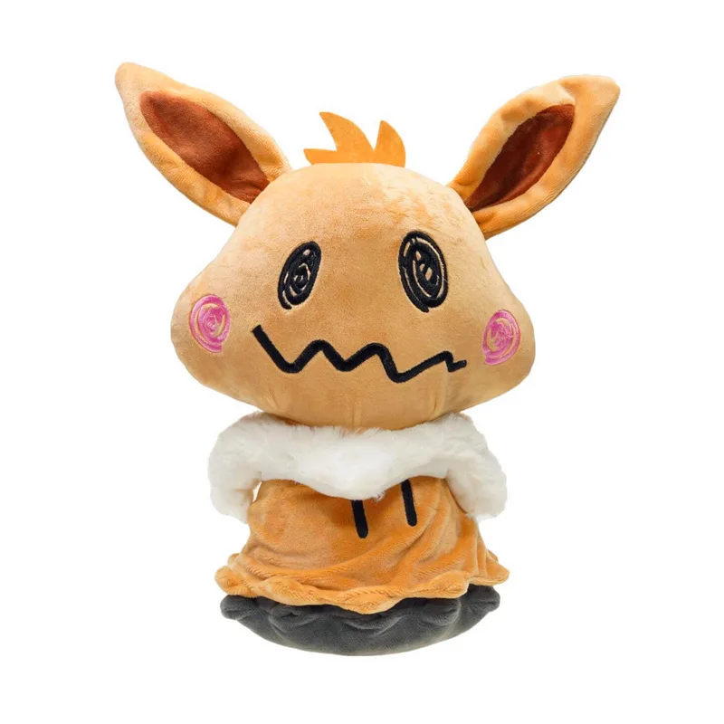 Mimikyu изменить на Eevee Jolteon Sylveon Мягкие плюшевые игрушки Mimikyu Косплей Eeveelution pkm плюшевые куклы Подарки для детей