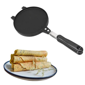 

Crispy Egg Roll Baking Pan Waffle Maker Household Gas Egg Roll Mould Commercial Ice Cream Cones Crispy Roll CNIM Hot