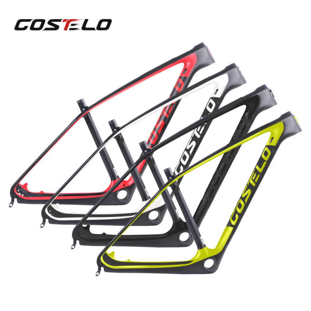 Clearance Costelo SOLO 2 carbon Mountain MTB Bicycle Carbon Frame Torayca UD Carbon Fiber Bicycle Frame  27.5er 29er Carbon Mtb bike frame 0