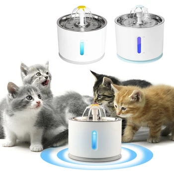 

Cat Water Fountain Dog Drinking Bowl Pet USB Automatic Water Dispenser Super Quiet Drinker Auto Feeder