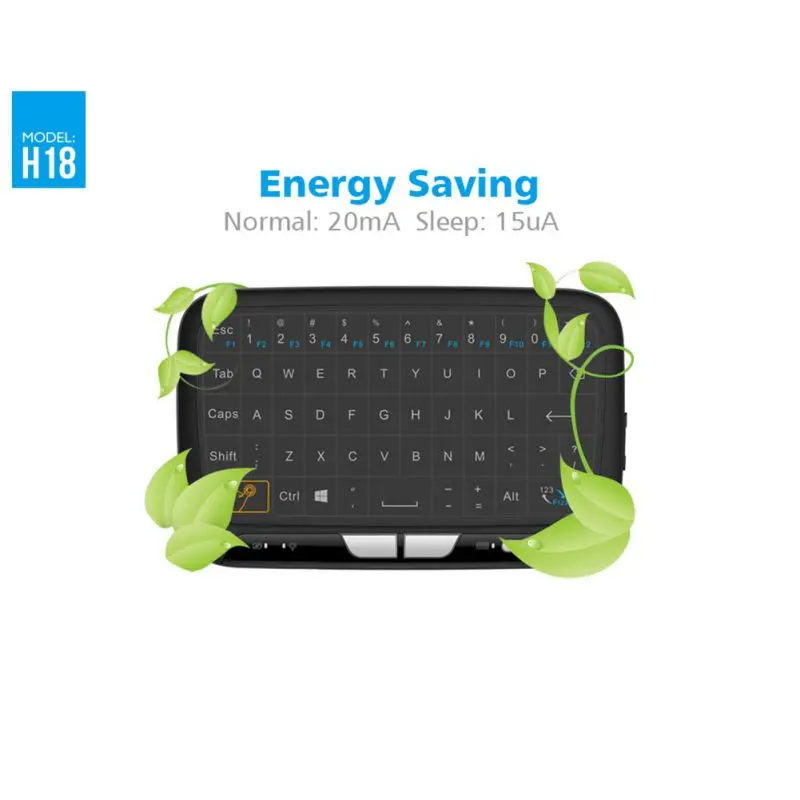 RGB rechargeable Мини Беспроводная клавиатура Air Удаленная мышь и комбо тачпад Contro