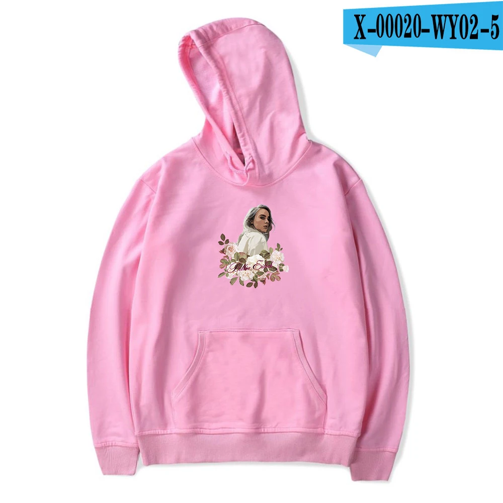 As picture Лидер продаж, худи Billie Eilish для женщин и мужчин, принт, Harajuku, худи, популярные пуловеры Billie Eilish, худи, женская серая толстовка - Цвет: As picture